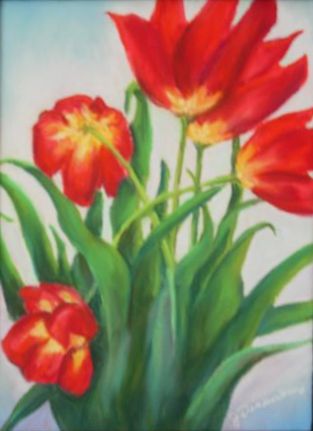 Red Tulips (SOLD)
